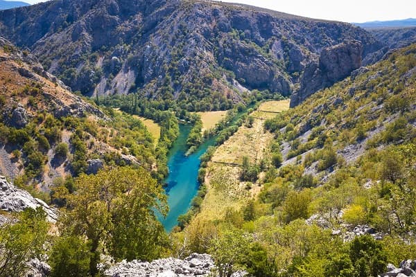 Zrmanja-Schlucht, Kroatien