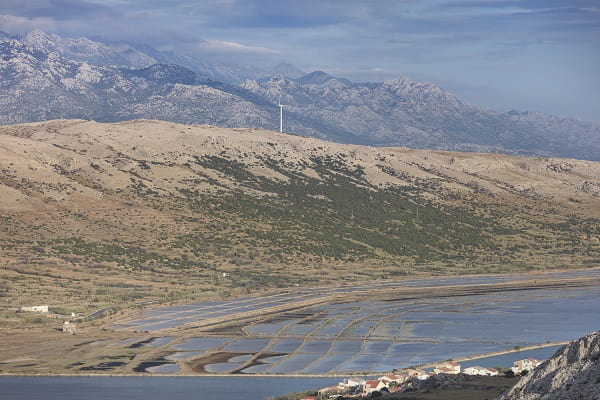 Salinen Pag, Kroatien