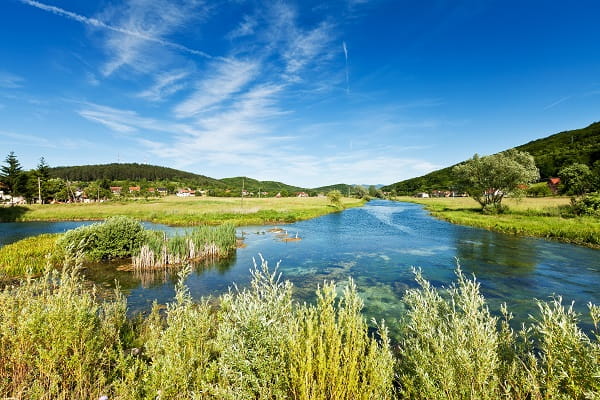 Fluss Gacka, Kroatien