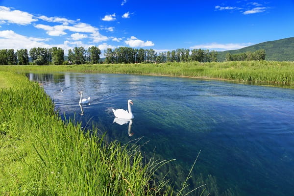Fluss Gacka, Kroatien