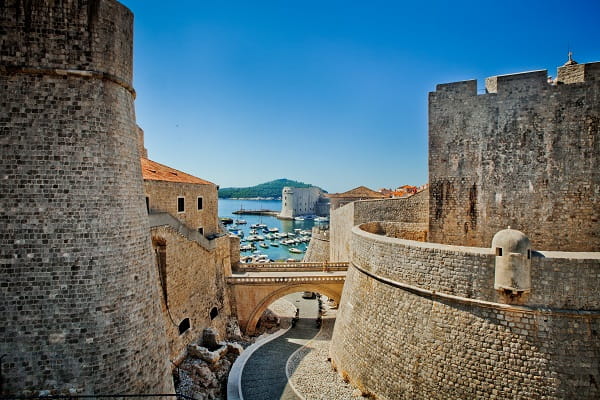 Dubrovnik Stadtmauern, Kroatien