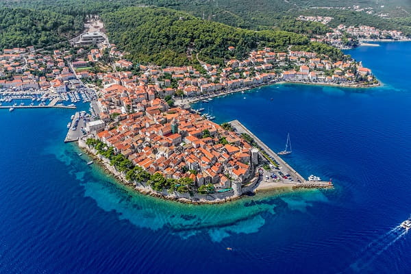 Altstadt von Korčula, Kroatien
