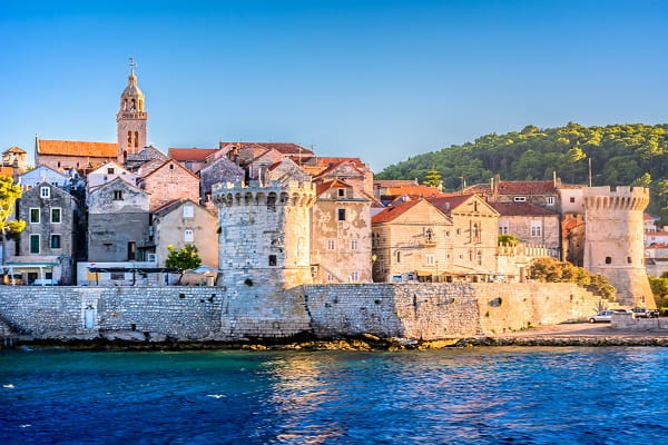Altstadt von Korčula, Kroatien