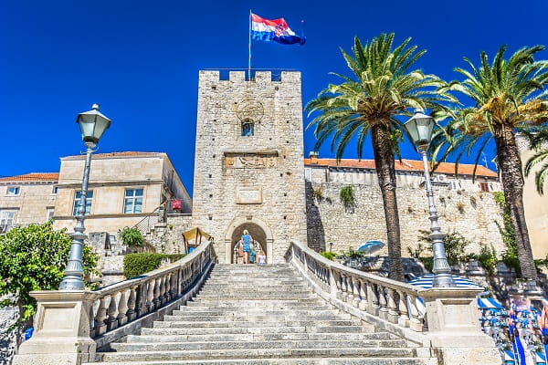 Altstadt von Korčula, Kroatien