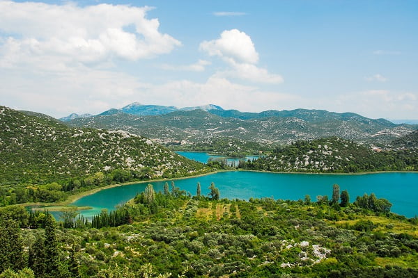 Baćina Seen, Kroatien