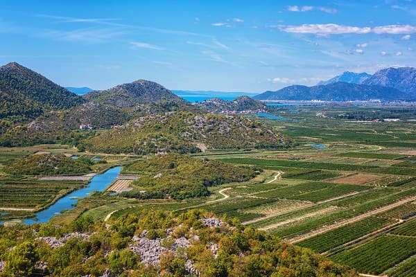 Neretvatal, Kroatien